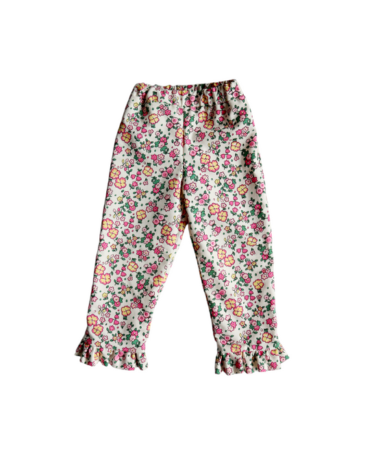 Pantalones vuelitos flores